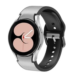 Silikone urrem Kompatibel med Samsung Watch 4/5/6 20mm Lysegrå