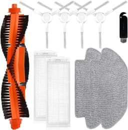INF 10-paks robotstøvsugertilbehørssæt til Xiaomi-støvsugerserien MultiColor Xiaomi Vacuum Mop 2S/Mop-Pro/STYJ02YM/Xiaomi Vacuum Cleaner S12