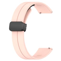 Sammenfoldelig sort armbåndsurrem med spænde til Huawei Watch 4 Pro Lyserød