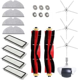 20 pakke robotstøvsuger tilbehørssæt til Roborock S6/S60/S65/S5 Max/T6 MultiColor