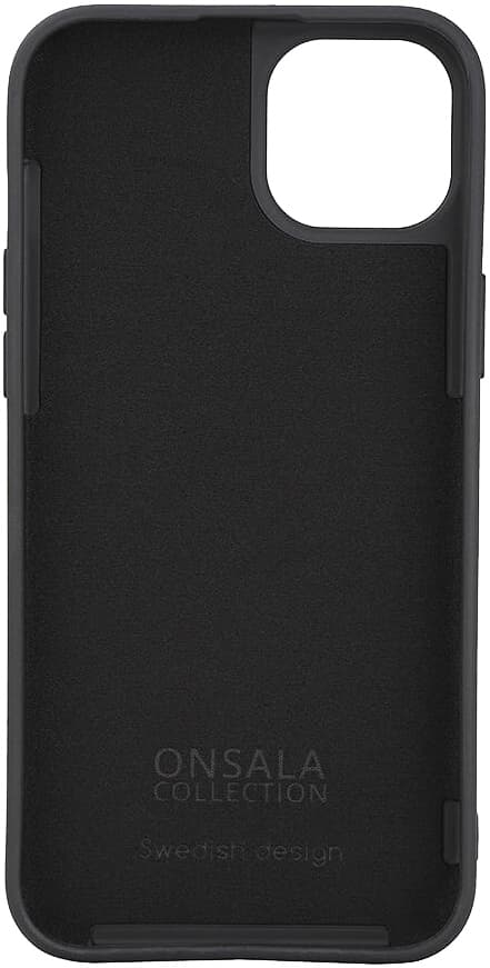 Onsala iPhone 15 Plus silikonskal (svart) - Elgiganten