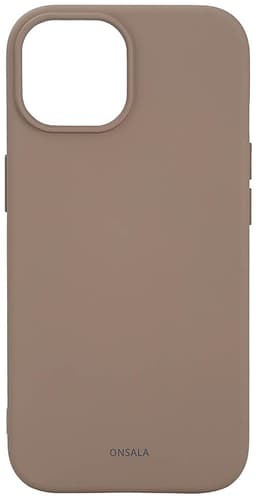 Onsala iPhone 15 Silicone deksel (beige)
