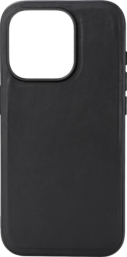 Buffalo iPhone 15 Pro Leather MagSeries deksel (sort)
