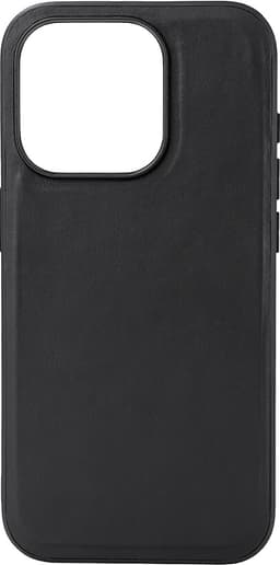 Buffalo iPhone 15 Pro Leather MagSeries fodral (svart)