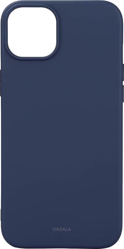 Onsala iPhone 15 Plus Silicone deksel (blå)