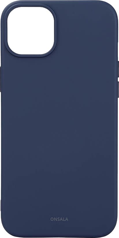 Onsala iPhone 15 Plus Silicone deksel (blå)