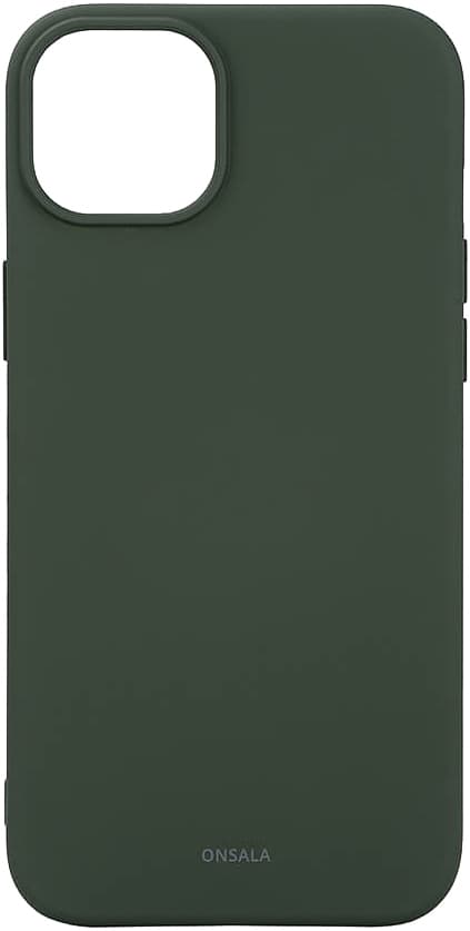 Onsala iPhone 15 Plus silikonskal (grönt)