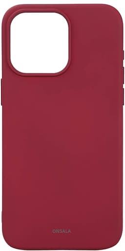 Onsala iPhone 15 Pro Max Silicone deksel (rød)