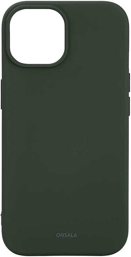 Onsala iPhone 15 Silicone deksel (grønn)