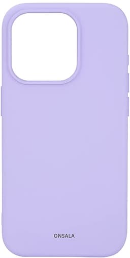 Onsala iPhone 15 Pro Silicone deksel (lilla)
