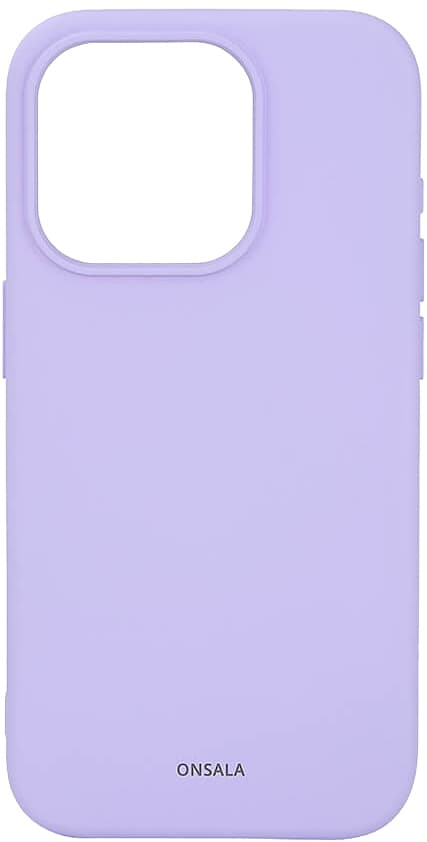 Onsala iPhone 15 Pro Silicone deksel (lilla)