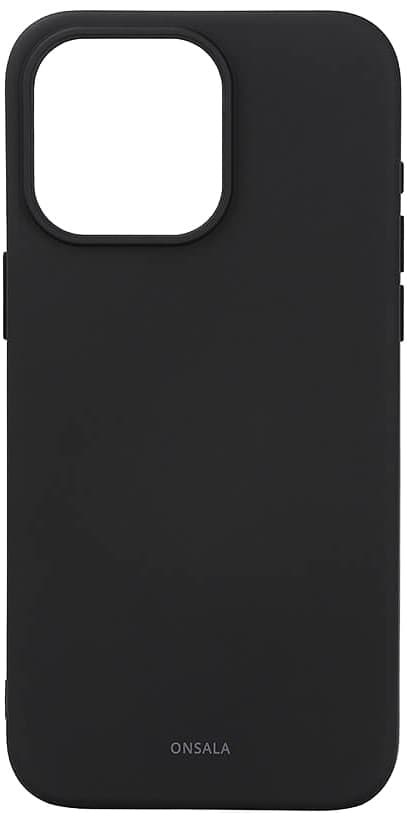 Onsala iPhone 15 Pro Max Silicone deksel (sort)