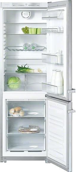 Miele KFN 12923 kombiskap 201cm stål - brukt