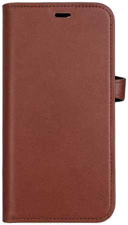 Buffalo iPhone 15 2-i-1 Leather MagSeries lommebokdeksel (brun)