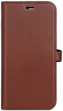 Buffalo iPhone 15 Pro 2-i-1 Leather MagSeries lommebokdeksel (brun)