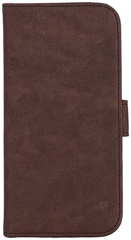 Gear iPhone 15 Plus plånboksfodral (brunt)