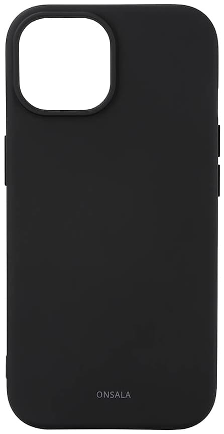 Onsala iPhone 15 Silicone deksel (sort)