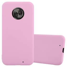 Motorola MOTO X4 silikondeksel cover (rosa)
