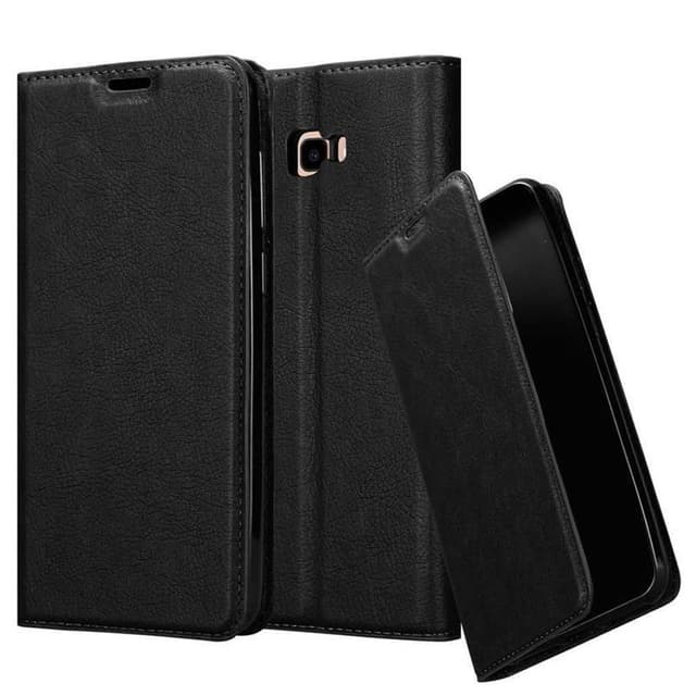 Samsung Galaxy J4 PLUS Plånboksfodral Skal (Svart)