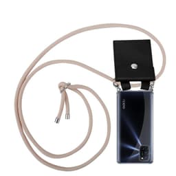 Oppo A92 Deksel med Halskjede (rosa)