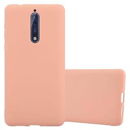 Cover Nokia 8 2017 Etui Case (Lyserød)