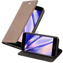 Huawei Y6 PRO 2017 Plånboksfodral Skal (Brun)