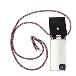 iPhone 12 / 12 PRO Etui Cover Kæde (Rød)