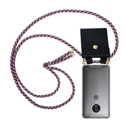 Motorola MOTO G5 Etui Cover Kæde (Rød)