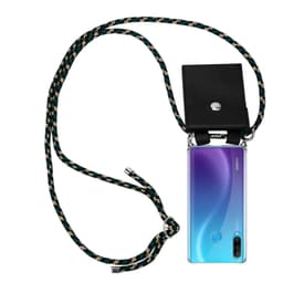 Huawei P30 LITE Deksel med Halskjede (brun)