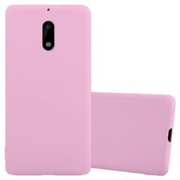 Suojakuori Nokia 6 2017 Kotelo (Vaaleanpunainen)