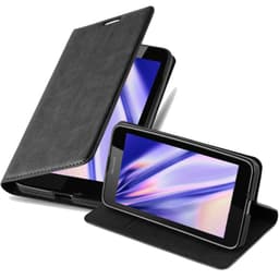 Nokia Lumia 640 Plånboksfodral Skal (Svart)