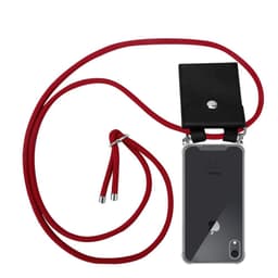 iPhone XR Suojakuori Kotelo Ketju (Punainen)
