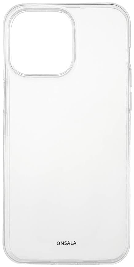 Onsala iPhone 15 Pro Max deksel (gjennomsiktig)