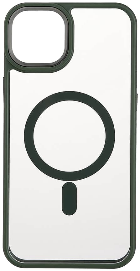 Onsala iPhone 15 Plus Bumb MagSeries skal (grönt)