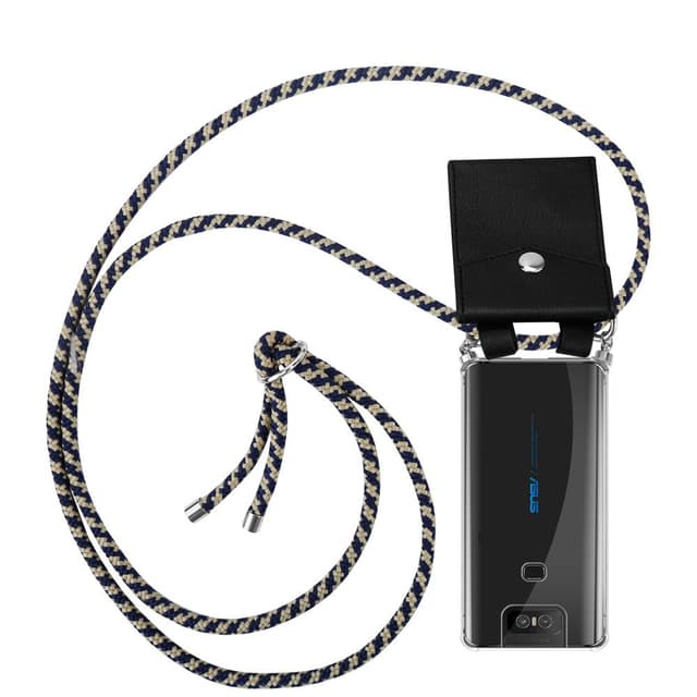 Skal Asus ZenFone 6 Fodral Kedja (Blå)