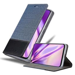 Motorola ONE ACTION Plånboksfodral Skal (Blå)
