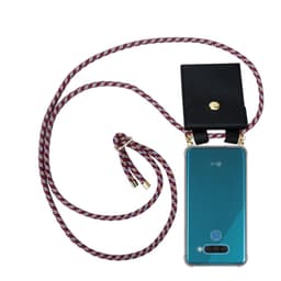 LG Q60 Suojakuori Kotelo (Punainen)