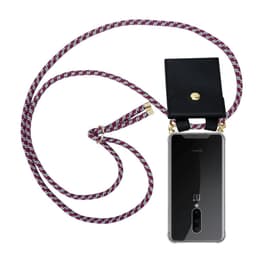 OnePlus 7 PRO Etui Cover Kæde (Rød)