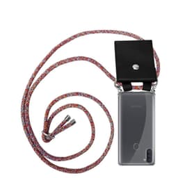 Samsung Galaxy A11 / M11 Etui Cover Kæde (Rød)