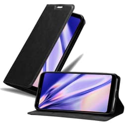 LG Q STYLUS Suojakuori Lompakkokotelo (Musta)