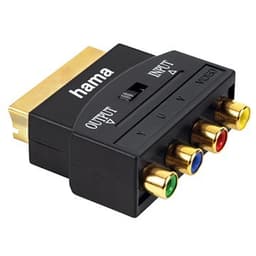 Hama video-adapter scartstik - 4 x phono (YUV + Video)