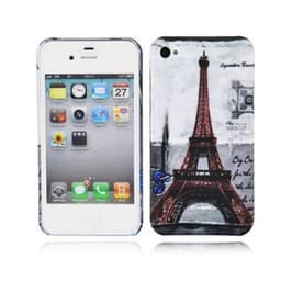 iPhone 4 / 4S Skal Fodral Case (Grå)