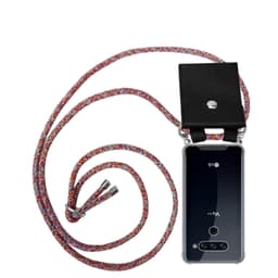 LG V40 Suojakuori Kotelo (Punainen)