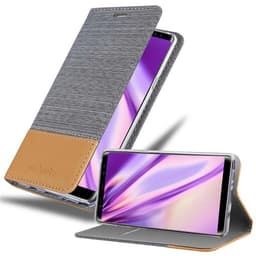 Samsung Galaxy NOTE 8 Pungetui Cover Case (Grå)