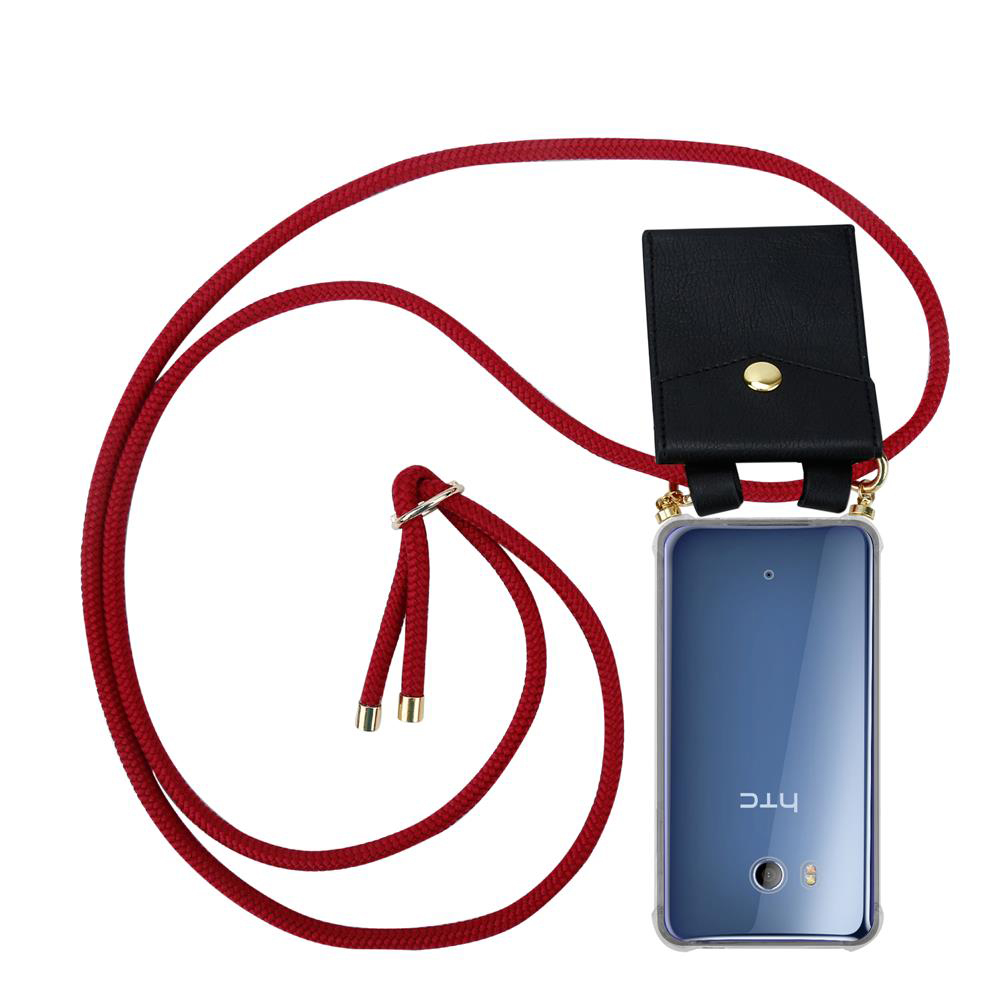 HTC OCEAN / U11 Suojakuori Kotelo (Punainen)