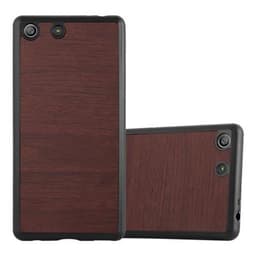 Sony Xperia M5 Deksel Case Cover (brun)