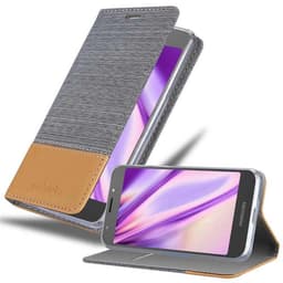 Motorola MOTO E5 / G6 PLAY lommebokdeksel etui (grå)