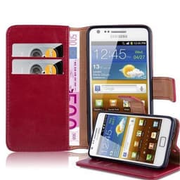 Samsung Galaxy S2/S2 PLUS Suojakuori Kotelo (Punainen)
