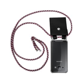 Samsung Galaxy J1 2015 Suojakuori Kotelo (Punainen)
