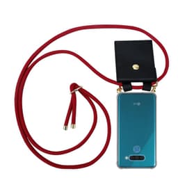LG Q60 Suojakuori Kotelo (Punainen)
